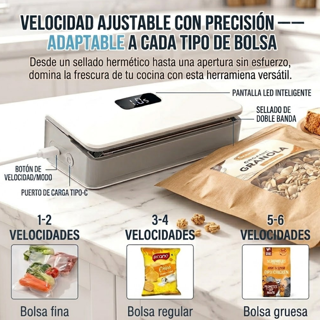 Mini Máquina de Sellado de Bolsas